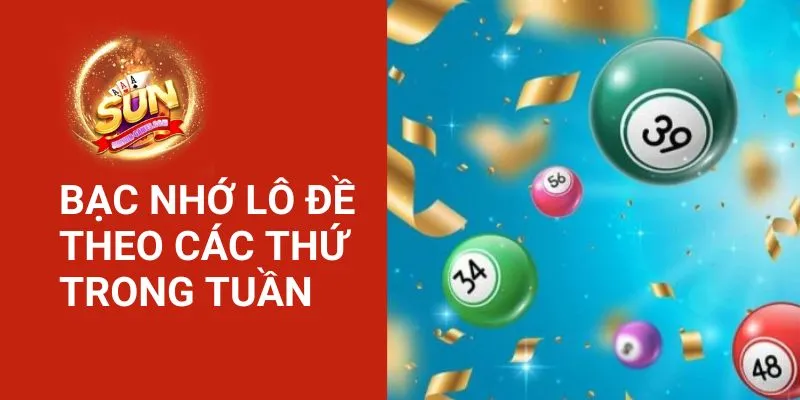 Bạc nhớ theo các thứ trong tuần 